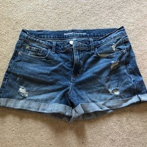 Women’s Old Navy Boyfriend Jean Shorts Size 8